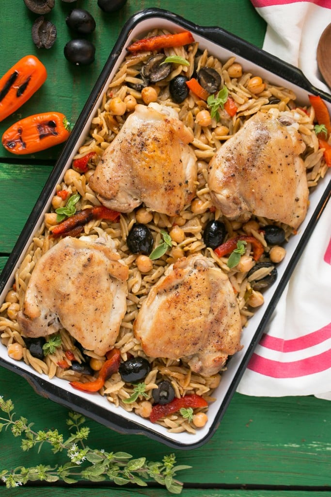 One Pot Mediterranean Chicken Dinner at the Zoo