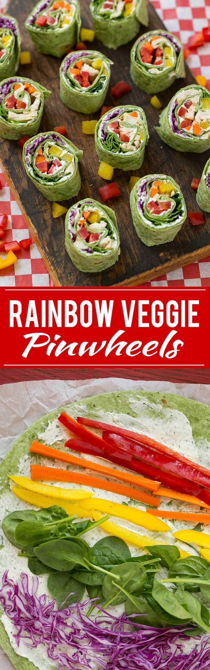 Rainbow Veggie Pinwheels & Sesame Lime Quinoa Salad Dinner at the Zoo