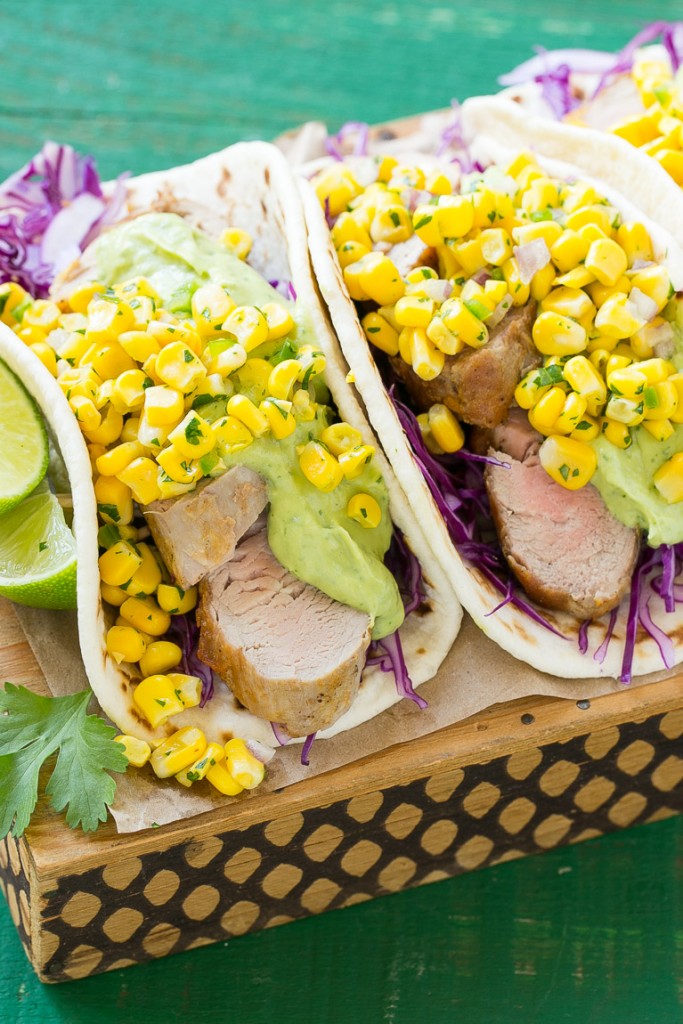Pork Tenderloin Tacos with Corn Salsa Dinner at the Zoo