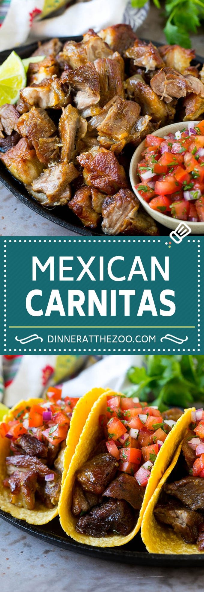 Pork Carnitas Recipe | Mexican Pulled Pork | Pork Tacos #pork #mexicanfood #glutenfree #lowcarb #keto #tacos #dinneratthezoo