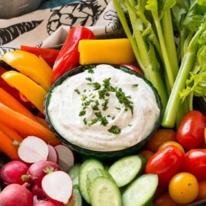 Make your own ranch dip and skip all the MSG and preservatives in the store bought kind.