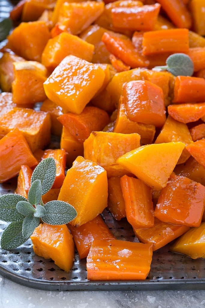 Roasted Butternut Squash and Root Vegetables Dinner at the Zoo