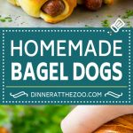 Bagel Dogs Recipe | Hot Dogs #bagel #hotdogs #dinner #lunch #dinneratthezoo