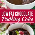 A quick and easy chocolate pudding cake that also happens to be low fat.