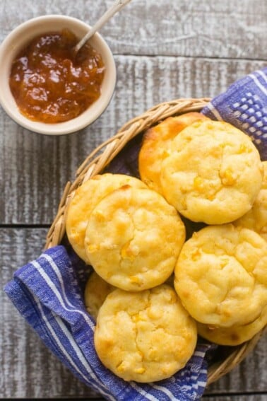 This recipe for mini cornbread puddings is like the most flavorful and delicious corn muffins that you've ever had - never dry and crumbly, I promise