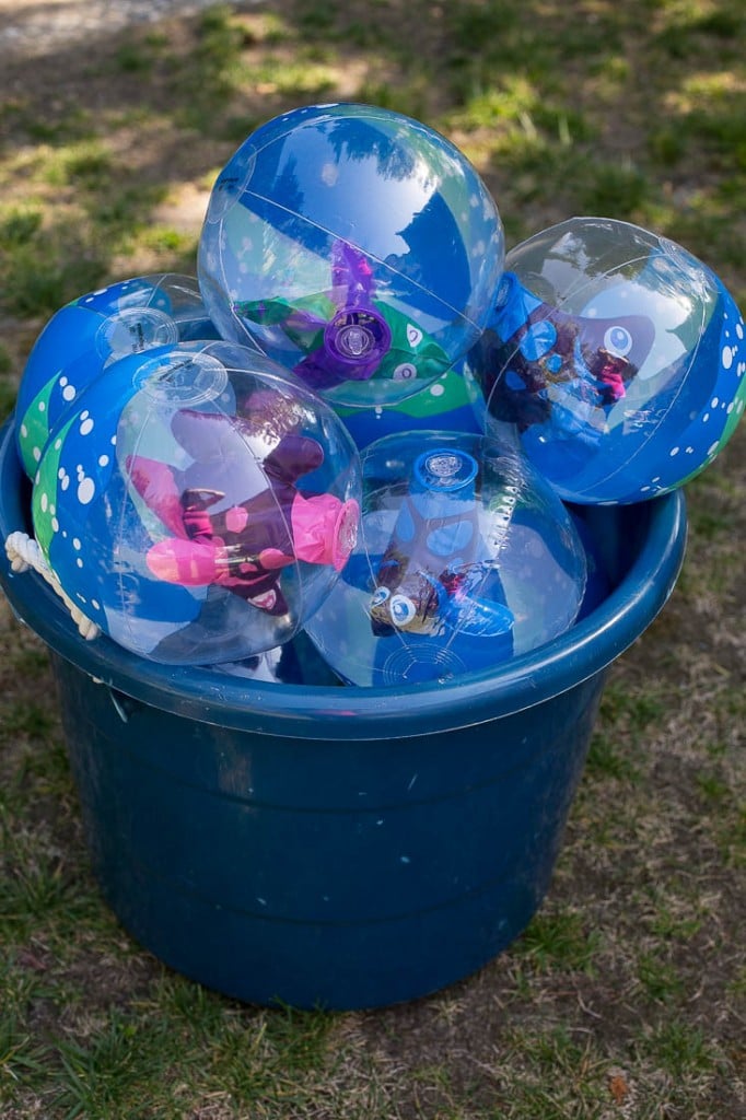 Fish beach balls - Under the Sea birthday party