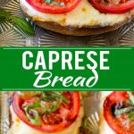 Caprese Bread Recipe | Tomato Bread | Cheese Bread