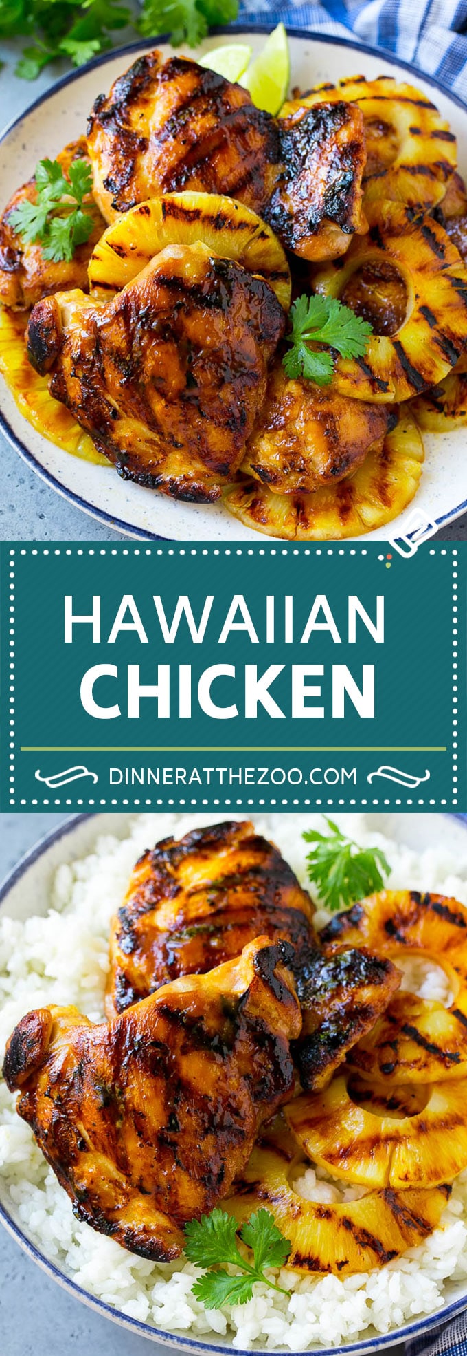 Hawaiian Chicken Recipe | Grilled Chicken | Pineapple Chicken #chicken #grilling #dinner #pineapple #dinneratthezoo