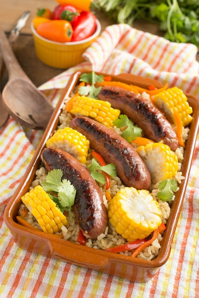 Sausage and Rice Casserole - 98