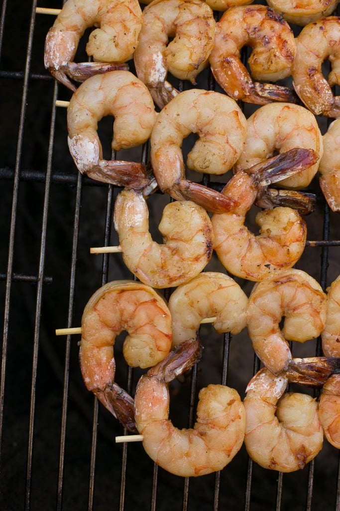 Grilled Sriracha Shrimp