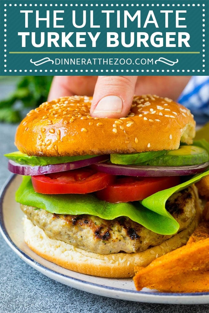 Turkey Burgers Recipe | Grilled Burgers #burger #turkey #dinner #sandwich #dinneratthezoo #grilling