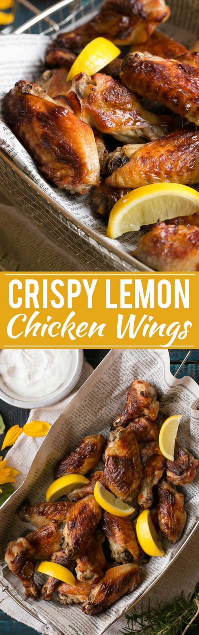 lemon chicken wings