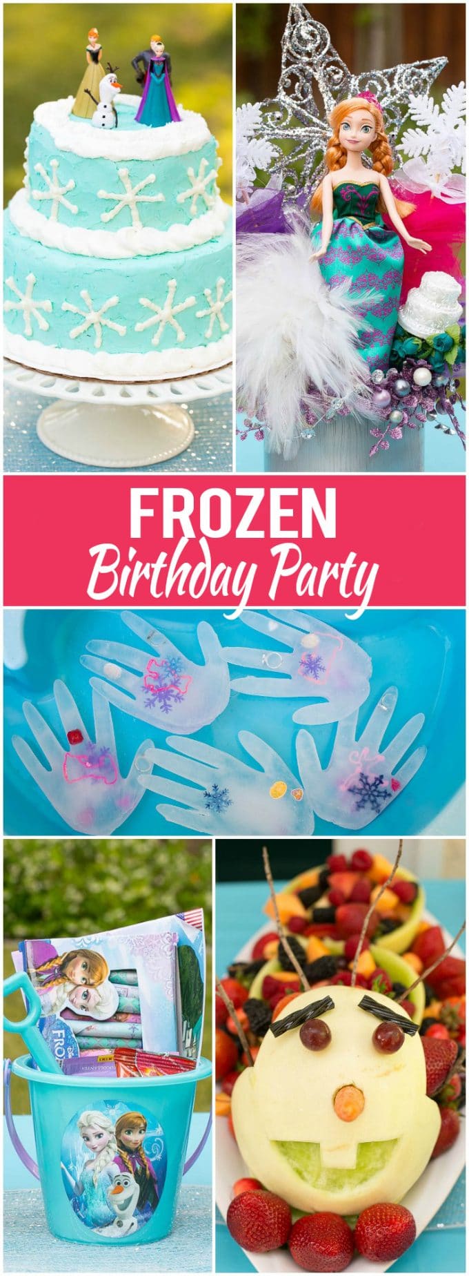 How to plan an amazing frozen birthday party without spending a ton of money. Ideas for decorations, food, activities and more!