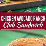 This updated club sandwich includes lemon herb grilled chicken, homemade avocado ranch spread, plenty of bacon and lots of summer tomatoes.