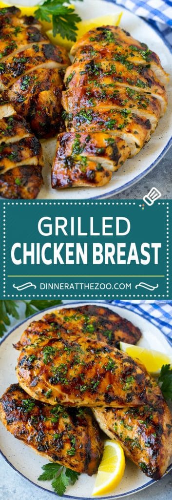 Grilled Chicken Breast - Dinner at the Zoo