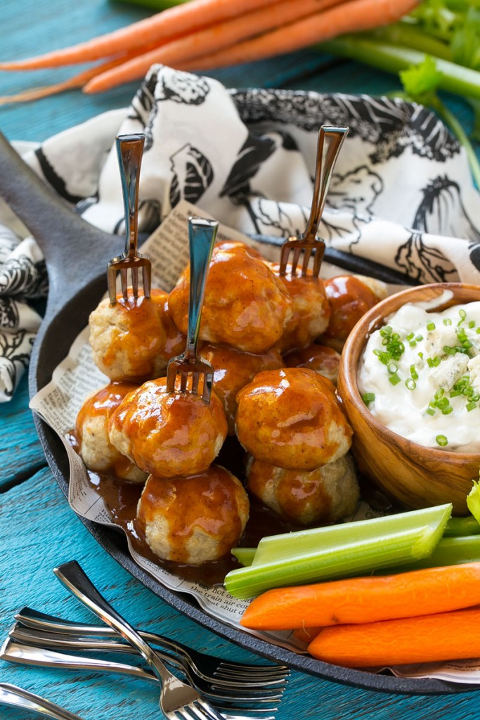 Buffalo Turkey Meatballs Dinner at the Zoo