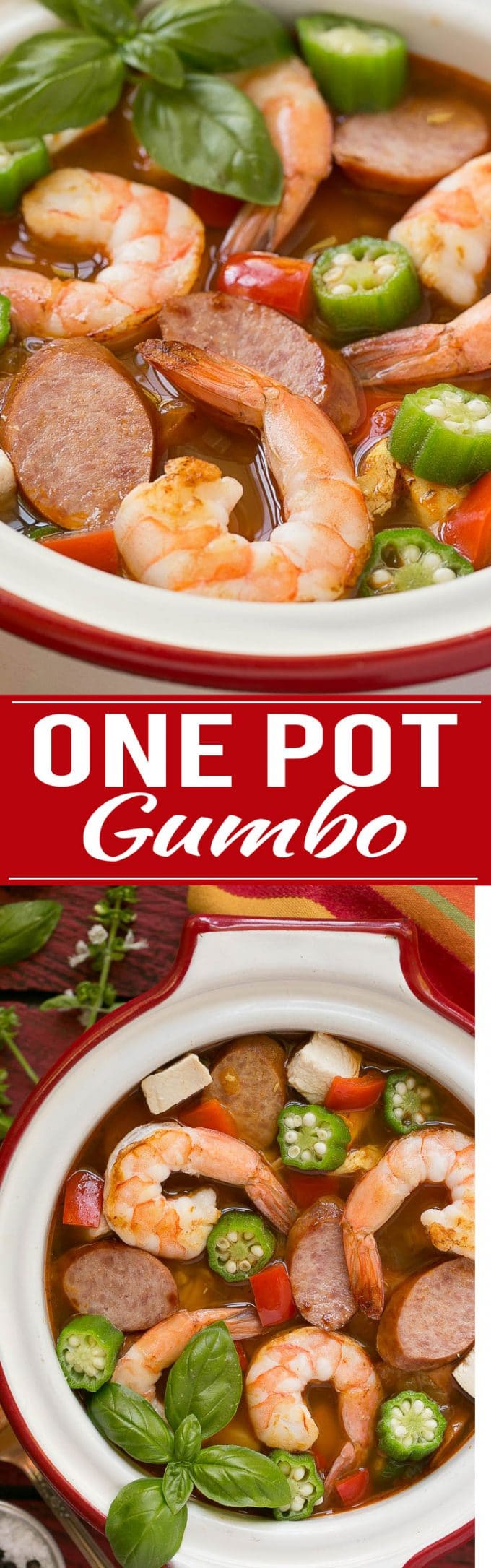 One pot gumbo recipe  an easy NellieBellie creation