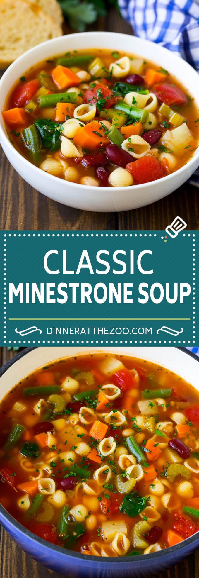 Minestrone Soup Recipe | Vegetable Soup | Vegetarian Soup #soup #minestrone #vegetables #vegetarian #onepotmeal #dinner #dinneratthezoo