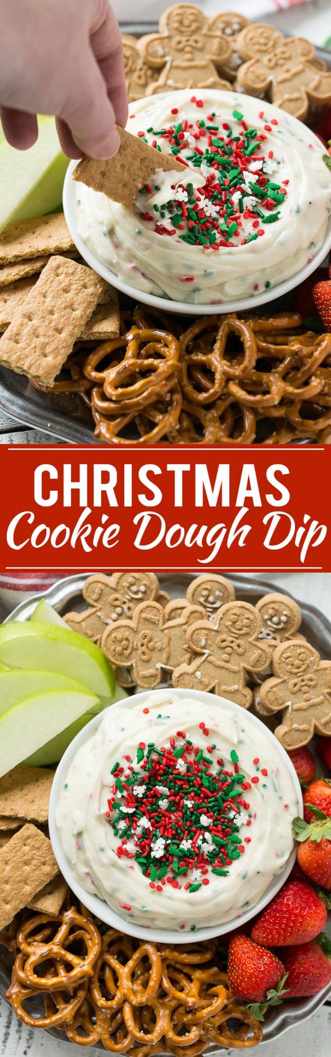 christmas cookie dough dip