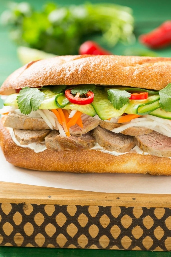 bahn mi sandwich