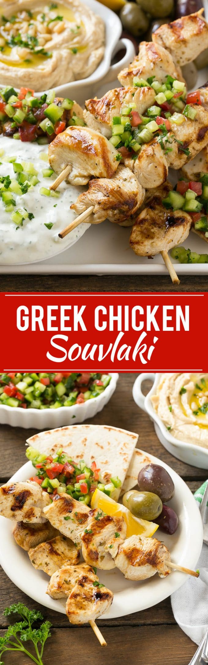 Greek Chicken Souvlaki Recipe | Easy Greek Chicken | Chicken Souvlaki | Greek Chicken Skewers | Easy Greek Chicken Skewers #chicken #kabobs #glutenfree #keto #lowcarb #grilling #dinneratthezoo
