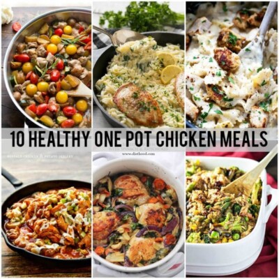 10 Healthy One Pot Meals with Chicken