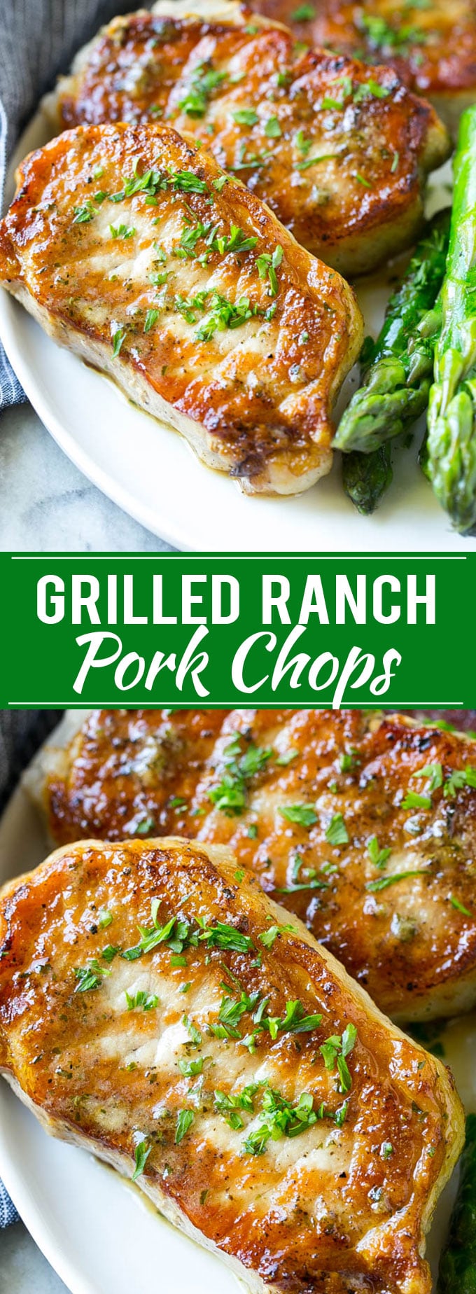 Ranch Pork Chops | Grilled Pork Chops | Boneless Pork Chops #pork #porkchops #grilling #lowcarb #dinner #dinneratthezoo