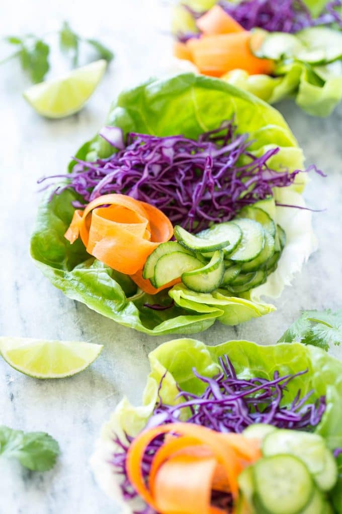Beef Lettuce Wraps Dinner at the Zoo
