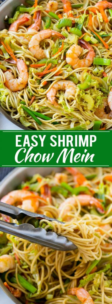 Shrimp Chow Mein (One Pot Meal) - Dinner at the Zoo