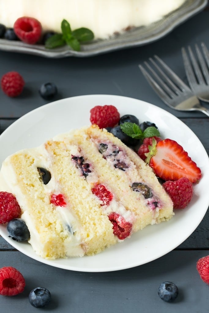 Berry Chantilly Cake Dinner at the Zoo