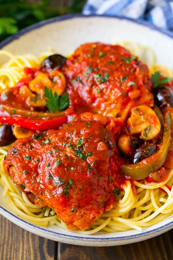 Chicken Cacciatore Dinner At The Zoo