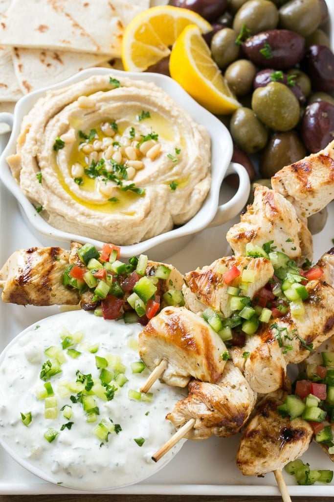 Greek chicken souvlaki and why I use organic chicken in my cooking. FosterFarmsOrganic AD