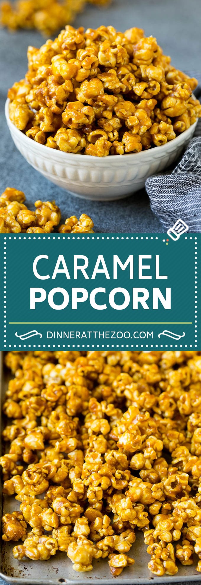 Caramel Popcorn Recipe | Caramel Corn #popcorn #caramel #snack #dessert #dinneratthezoo