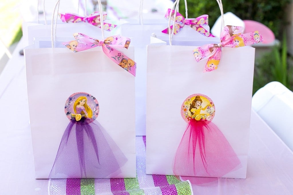 A princess tea time birthday party including ideas for food, crafts, activities, favors and more!