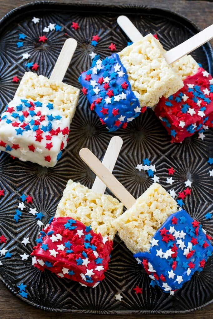 5 Easy Red, White & Blue Treats Dinner at the Zoo