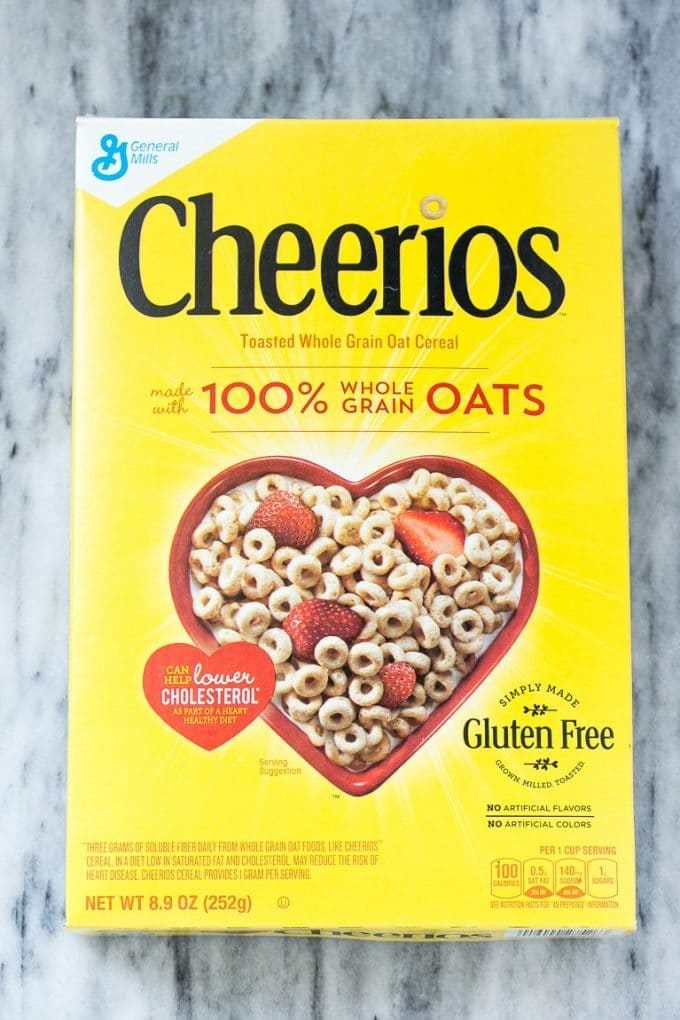 A box of classic Cheerios.