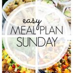 Easy Meal Plan Sunday - Week 55