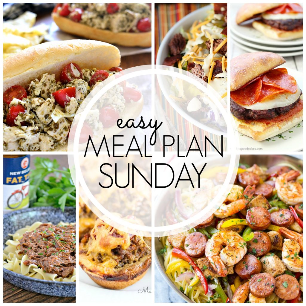 Easy Meal Plan Sunday - Week 57