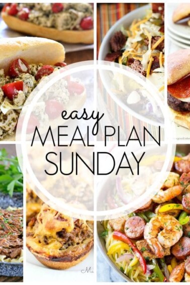 Easy Meal Plan Sunday - Week 57