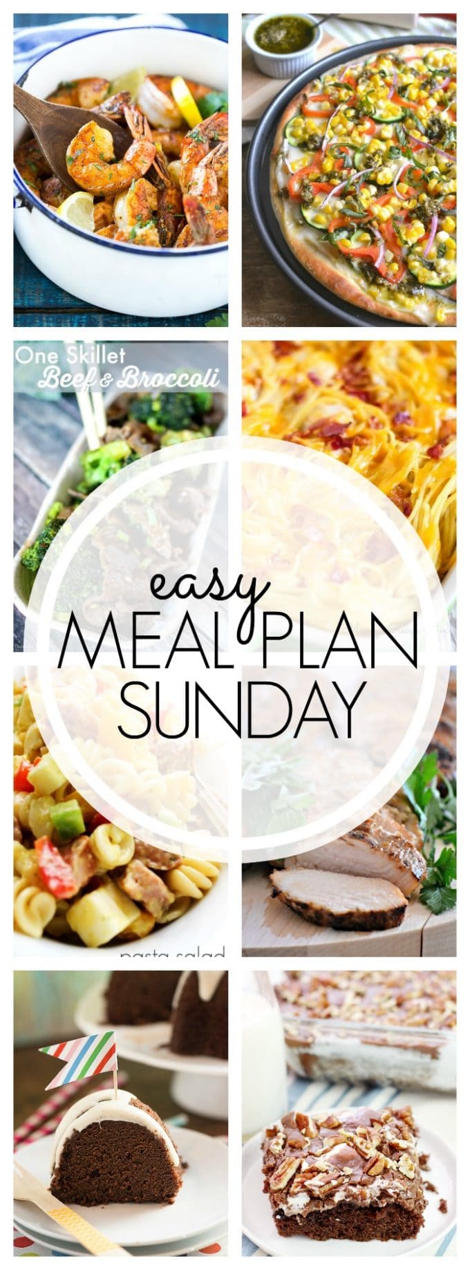 Easy Meal Plan Sunday - Week 58