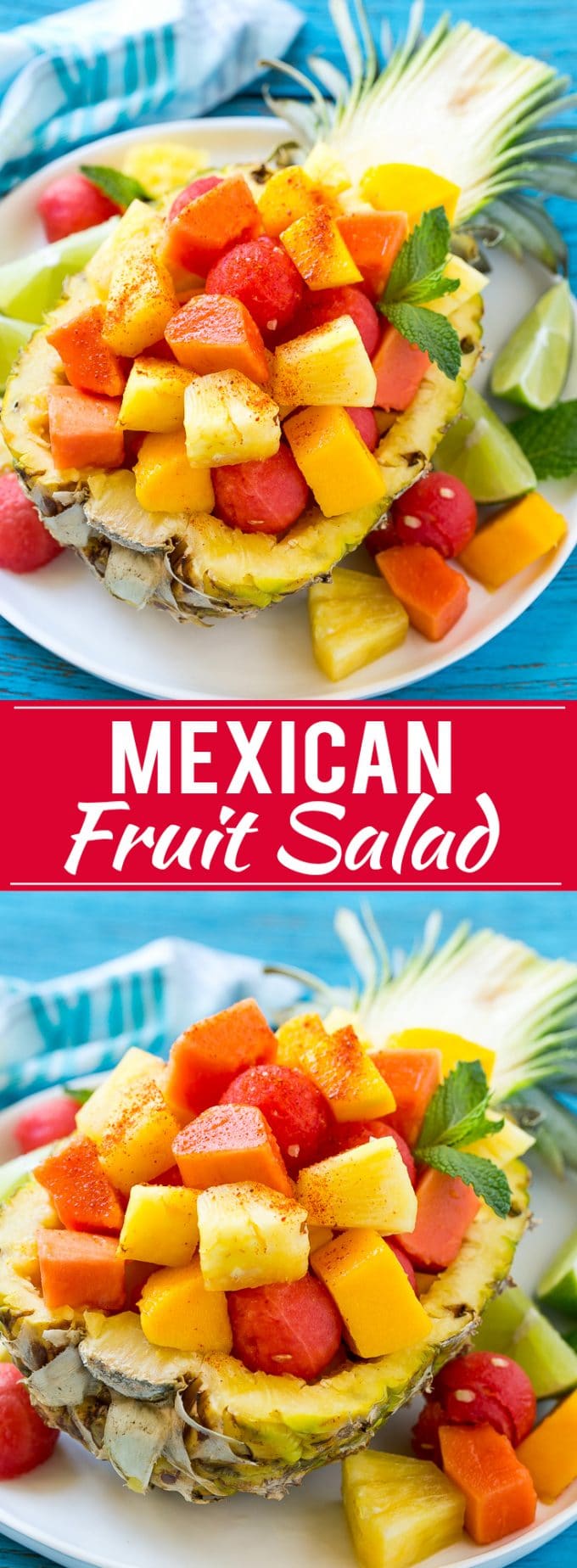 Mexican Fruit Salad Recipe | Fruit Salad | Healthy Fruit Recipe #salad #fruit #fruitsalad #watermelon #pineapple #summer #dinneratthezoo