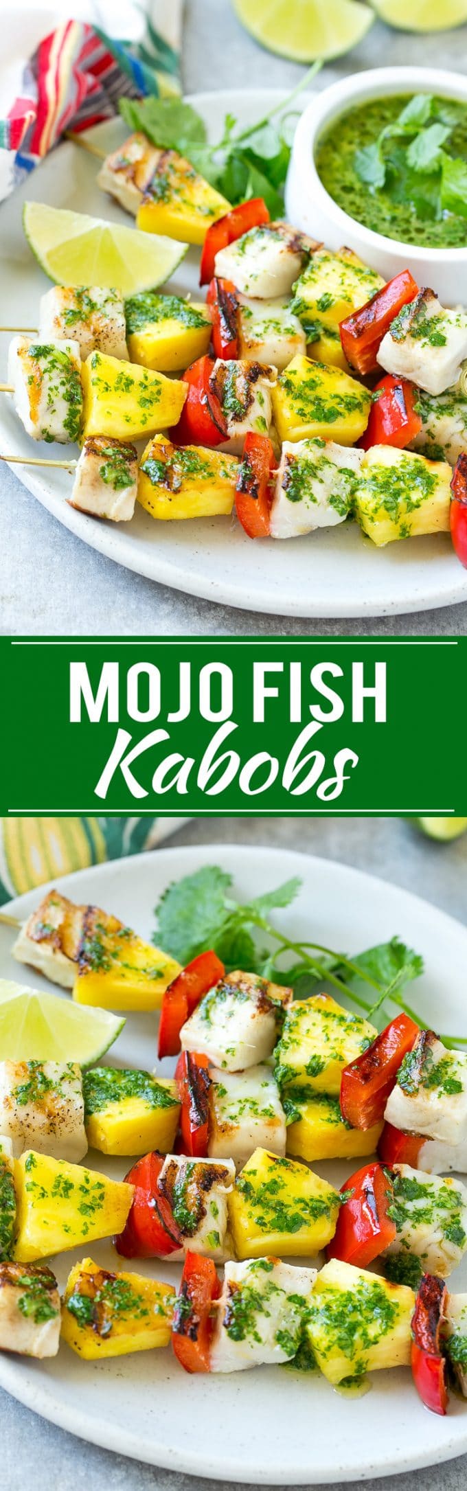Mojo Fish Kabobs Recipe | Grilled Fish Recipe | Fish Kabobs | Mojo Recipe #kabobs #skewers #grilling #fish #dinner #dinneratthezoo