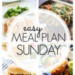 Easy Meal Plan Sunday - Week 60