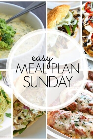 Easy Meal Plan - Week 61