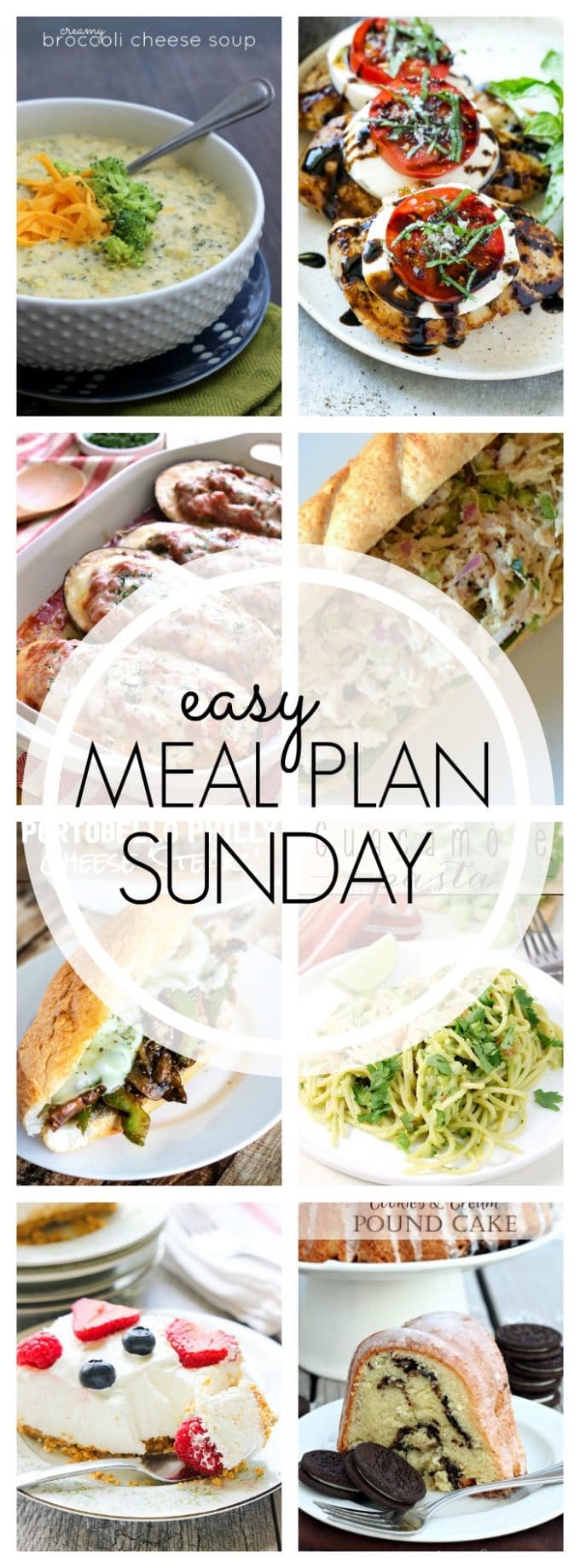 Easy Meal Plan Sunday - Week 61