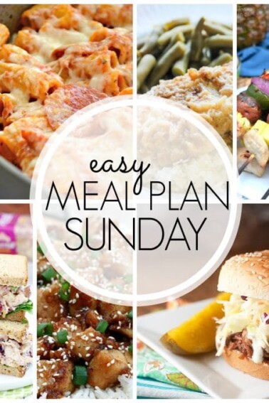 Easy Meal Plan Sunday - Week 59