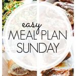 Easy Meal Plan Sunday - Week 62