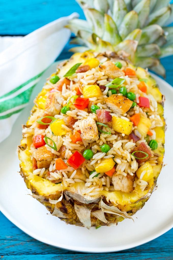 Pineapple Fried Rice | Appetizing Side Dishes For Chicken You'll Love | Homemade Recipes