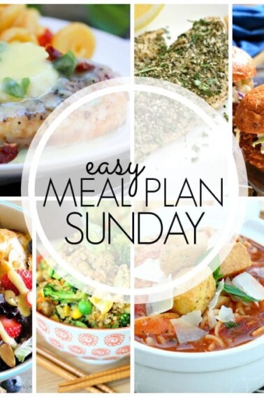 Easy Meal Plan Sunday - Week 64