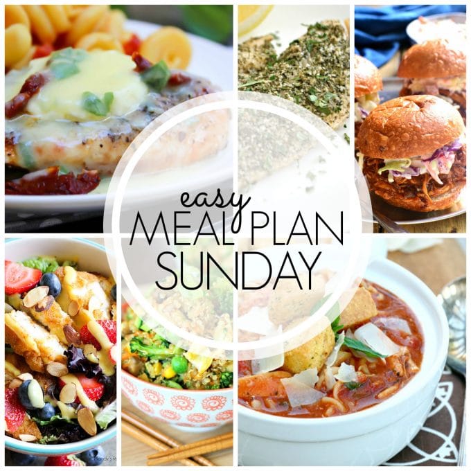 Easy Meal Plan Sunday - Week 64